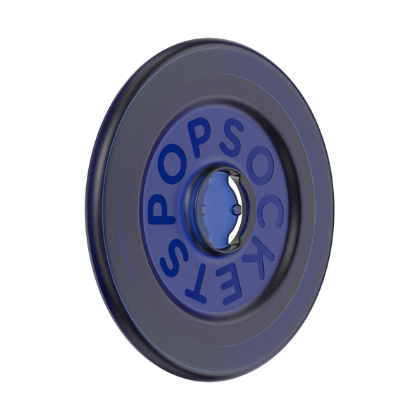 popsockets French Navy Translucent MagSafe Round Base