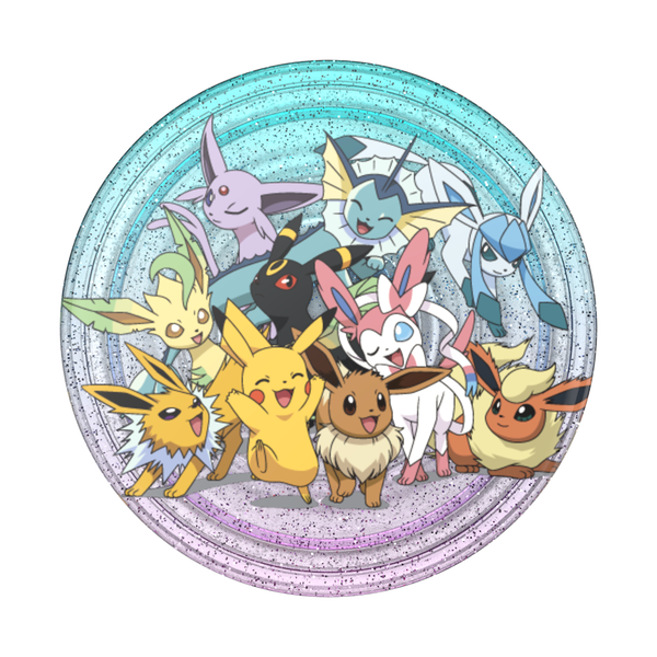 Popsockets Glitter Translucent Evolution Party Adhesive PopGrip