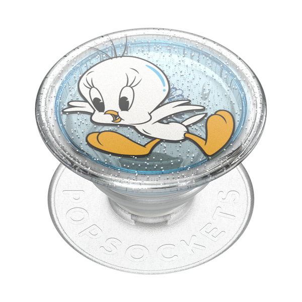 popsockets Glitter Translucent Fly Tweety Adhesive PopGrip