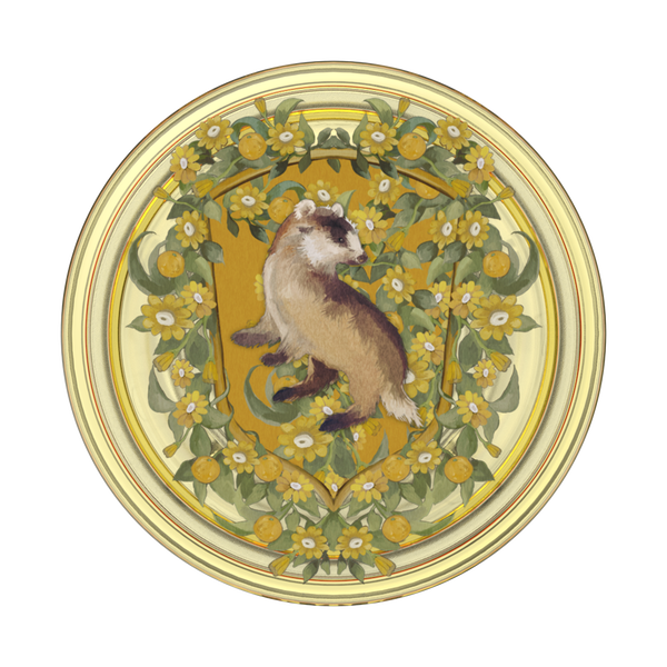 Popsockets Hufflepuff Floral Crest Adhesive PopGrip