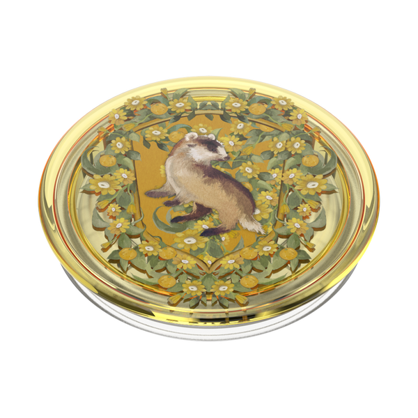 Popsockets Hufflepuff Floral Crest Adhesive PopGrip
