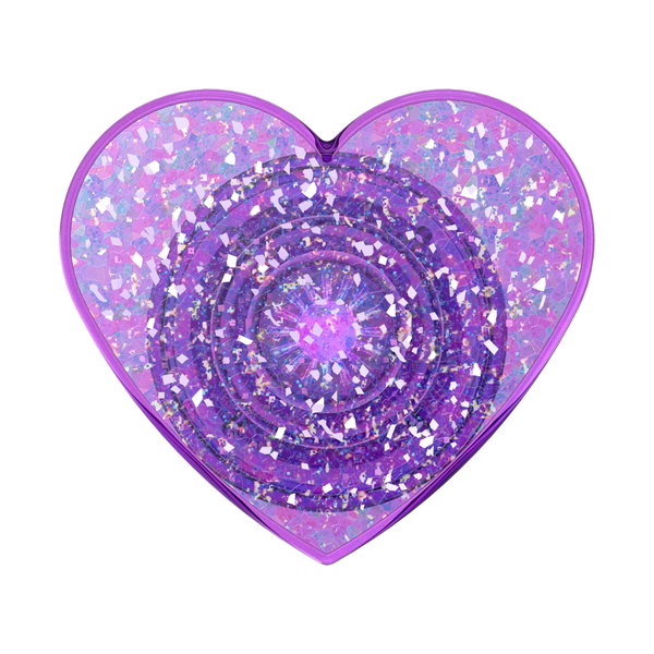 Popsockets Iridescent Confetti Dreamy Heart Adhesive PopGrip