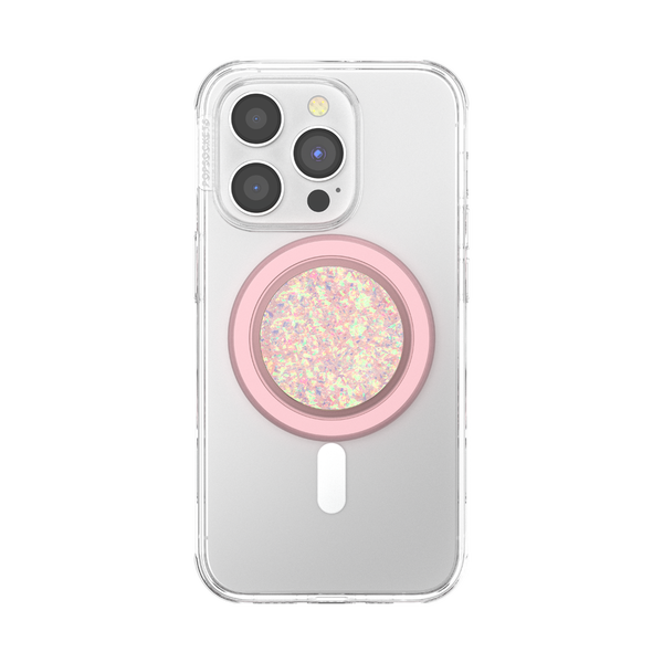 Popsockets Iridescent Confetti Rose MagSafe PopGrip