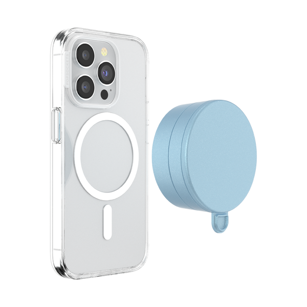 Popsockets Metallic Blue Sigh MagSafe Suction Mount