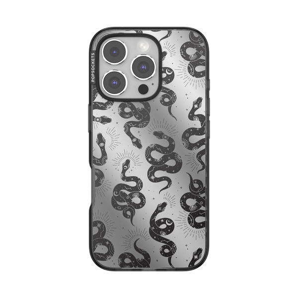 popsockets Mirror Serpentine iPhone 16 Pro MagSafe Case