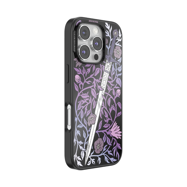 Popsockets Mirror Thorny Blade Lavender IPhone 16 Pro MagSafe Case