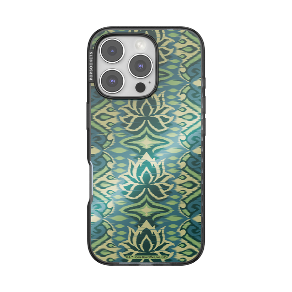 popsockets Mirror White Lotus Textile iPhone 16 Pro MagSafe Case