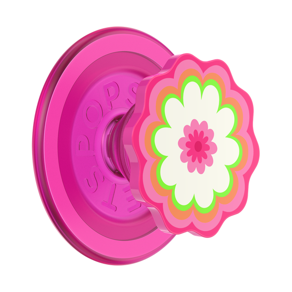popsockets Molded Flower Kaleidoscope Pink MagSafe PopGrip