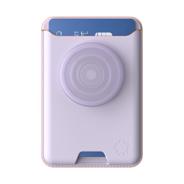 Popsockets Pale Lavender Softgoods MagSafe PopWallet+