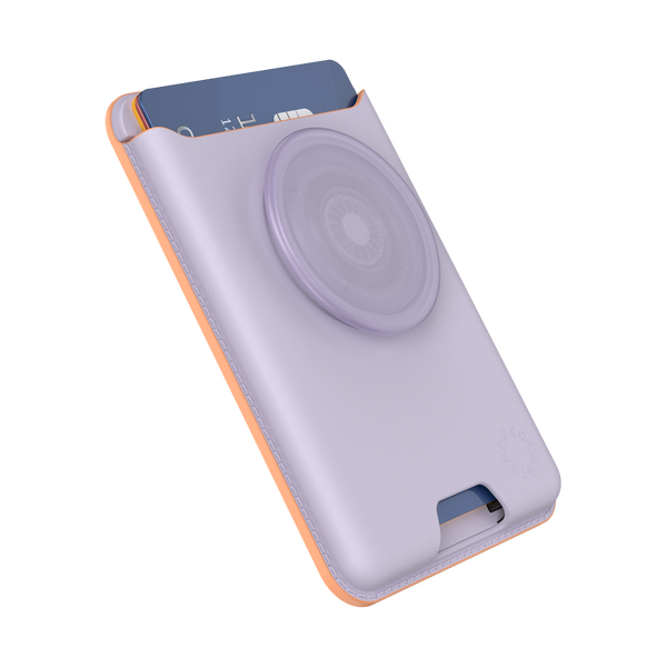Popsockets Pale Lavender Softgoods MagSafe PopWallet+