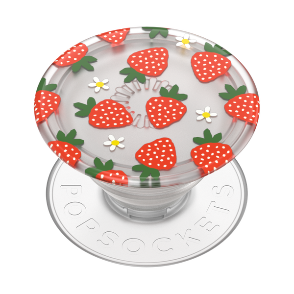 popsockets PlantCore Berries and Cream Translucent Adhesive PopGrip