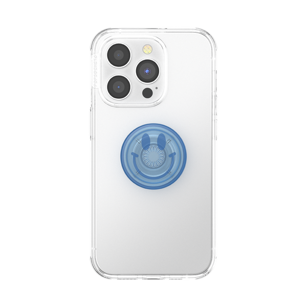 Popsockets PlantCore Happy Blues Translucent Adhesive PopGrip