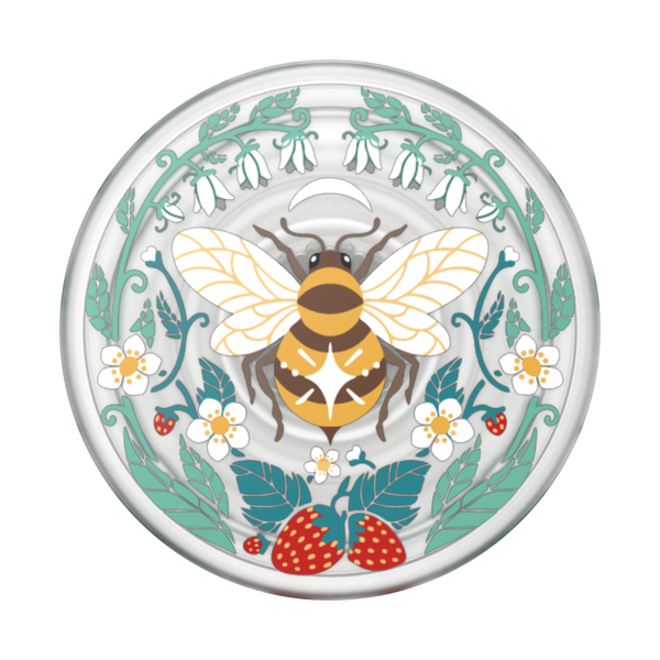 Popsockets PlantCore Translucent Bee Boho Adhesive PopGrip