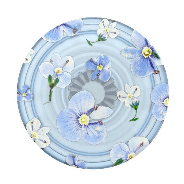 Popsockets PlantCore Translucent Blue Fields Adhesive PopGrip