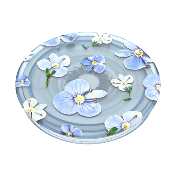 Popsockets PlantCore Translucent Blue Fields Adhesive PopGrip