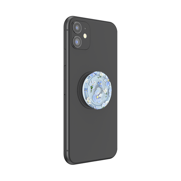 Popsockets PlantCore Translucent Blue Fields Adhesive PopGrip