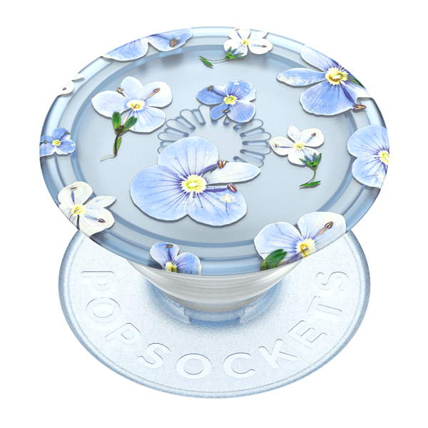 popsockets PlantCore Translucent Blue Fields Adhesive PopGrip