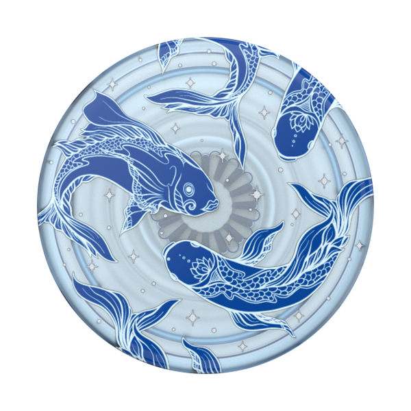Popsockets PlantCore Translucent Cosmic Koi Adhesive PopGrip