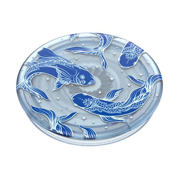 Popsockets PlantCore Translucent Cosmic Koi Adhesive PopGrip