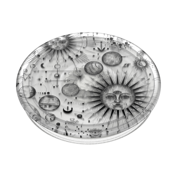 Popsockets PlantCore Translucent Cosmic Sun Adhesive PopGrip