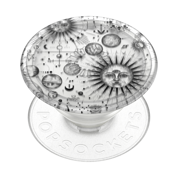 popsockets PlantCore Translucent Cosmic Sun Adhesive PopGrip