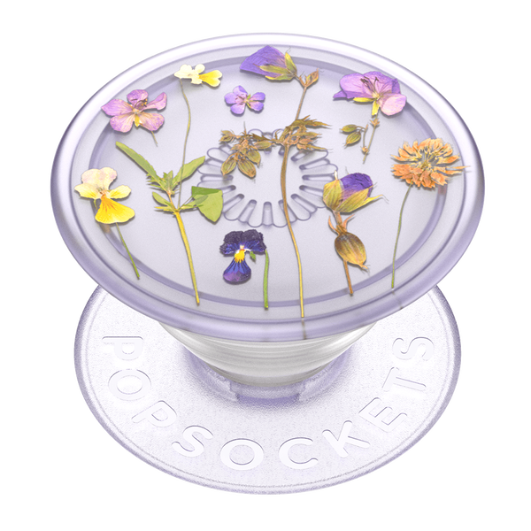 popsockets PlantCore Translucent Purple Fields Adhesive PopGrip
