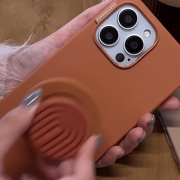 Popsockets PopOut Terracotta Curves MagSafe PopGrip