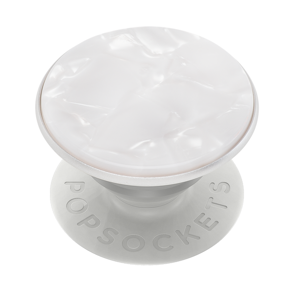 popsockets Acetate Pearl White Adhesive PopGrip