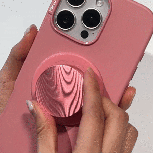 Popsockets Aluminum Moire Putty MagSafe PopGrip