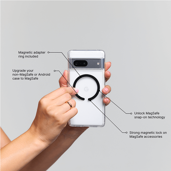 Popsockets Black Magnetic Adapter Ring