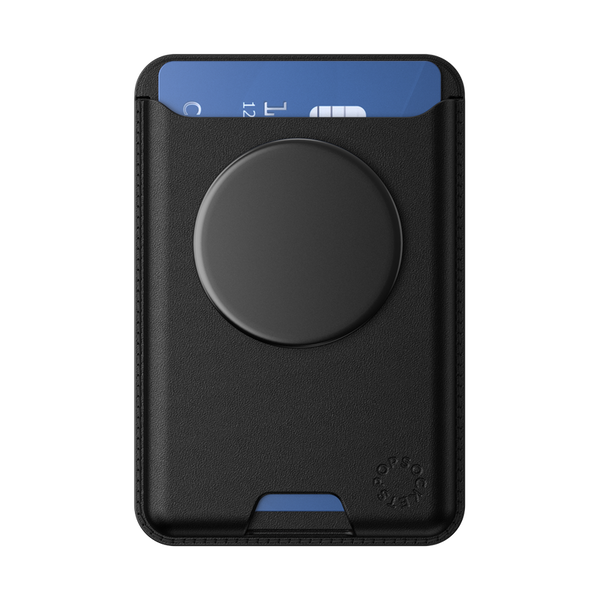 Popsockets Black Softgoods MagSafe PopWallet+