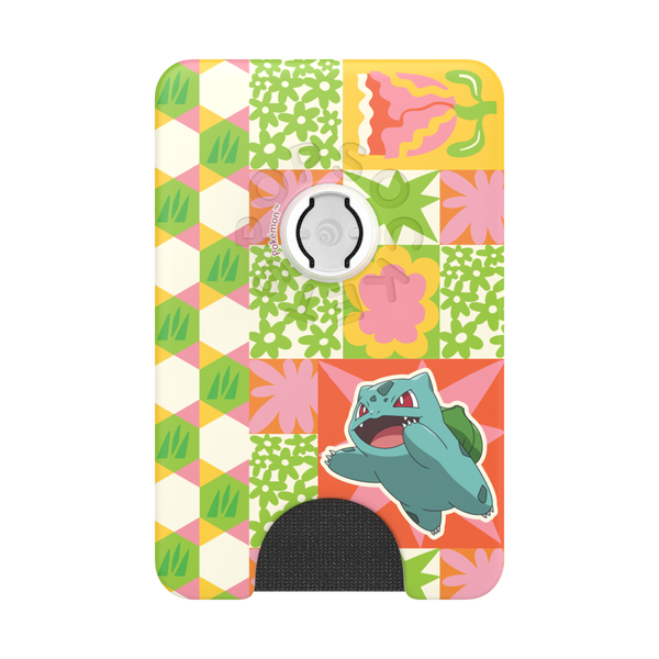 Popsockets Bulbasaur Patchwork MagSafe PopWallet+