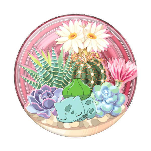 Popsockets Bulbasaur Terrarium Adhesive PopGrip