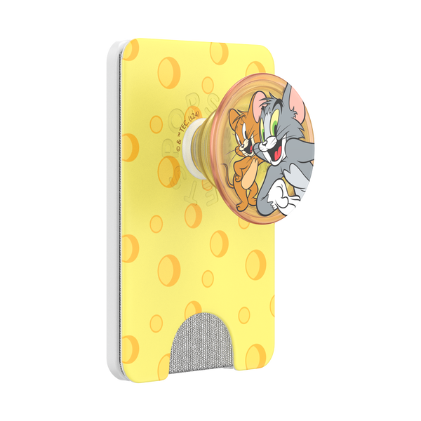 popsockets Cheese'd Tom & Jerry MagSafe PopWallet+