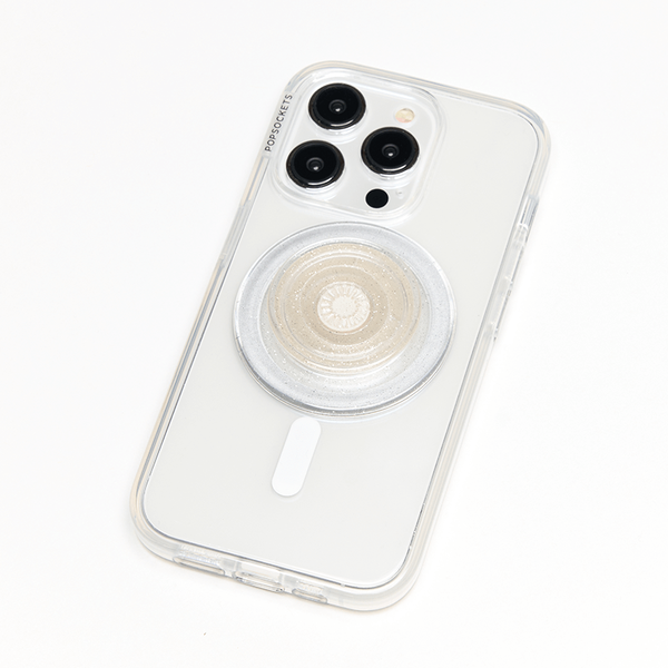 Popsockets Clear Glitter MagSafe PopGrip