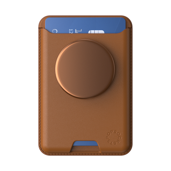 Popsockets Cognac Softgoods MagSafe PopWallet+
