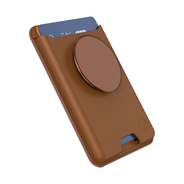 Popsockets Cognac Softgoods MagSafe PopWallet+