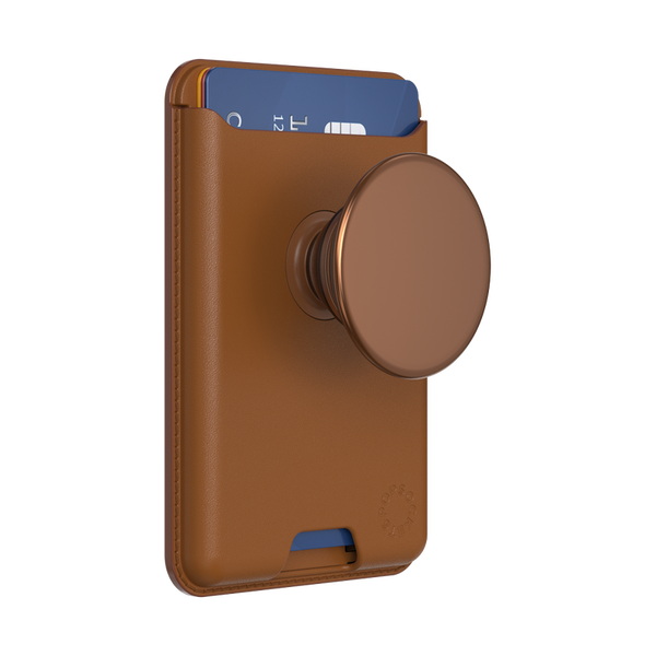 popsockets Cognac Softgoods MagSafe PopWallet+
