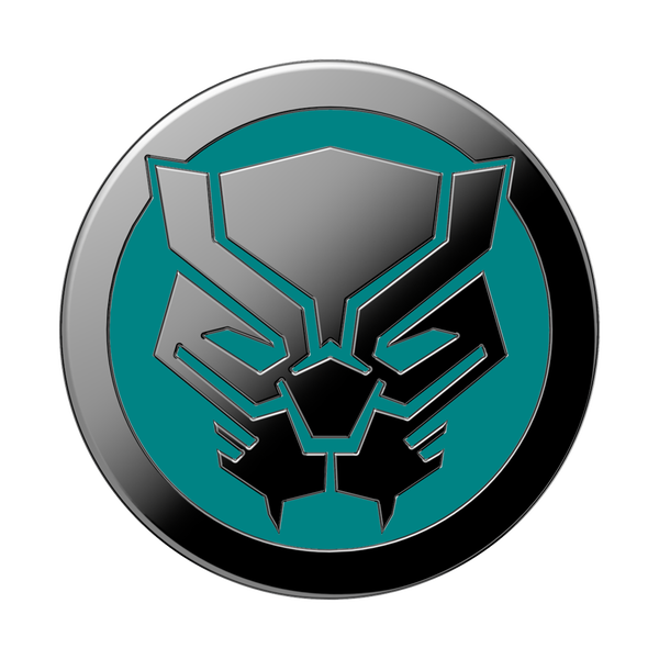 Popsockets Enamel Black Panther Adhesive PopGrip