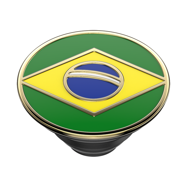Popsockets Enamel Brazilian Flag PopTop