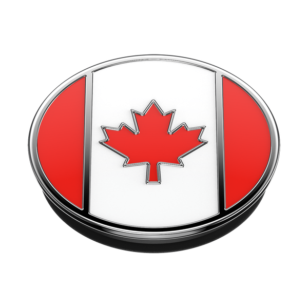 Popsockets Enamel Canadian Flag Adhesive PopGrip
