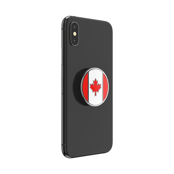 Popsockets Enamel Canadian Flag Adhesive PopGrip