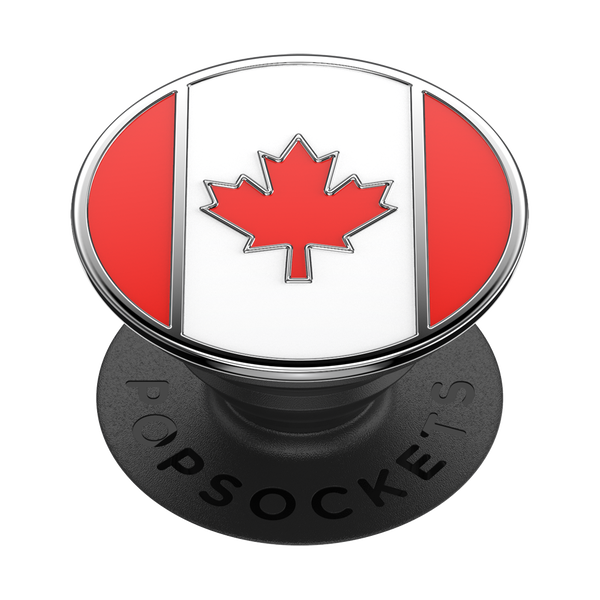popsockets Enamel Canadian Flag Adhesive PopGrip