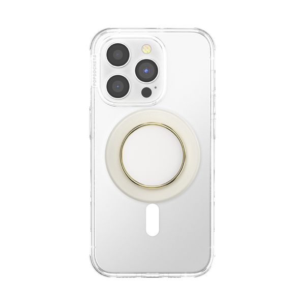 Popsockets Enamel Coconut Cream MagSafe PopGrip