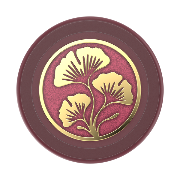 Popsockets Enamel Ginkgo Oxblood MagSafe PopGrip