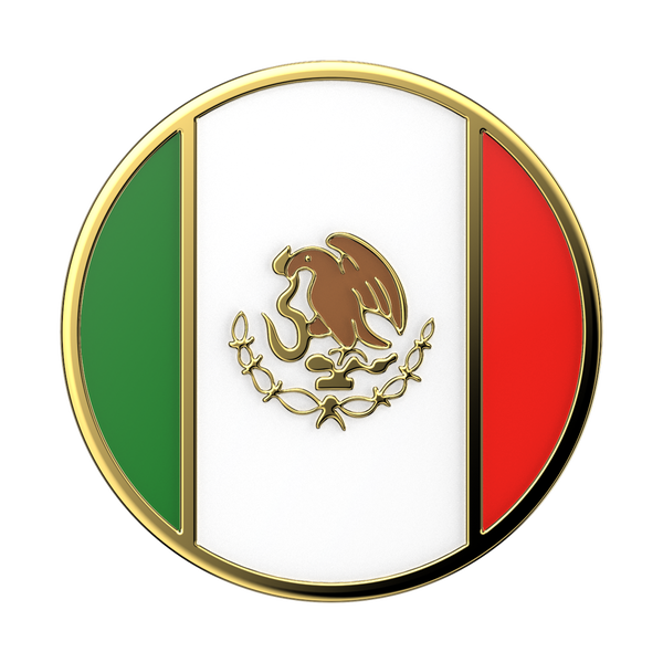 Popsockets Enamel Mexican Flag PopTop