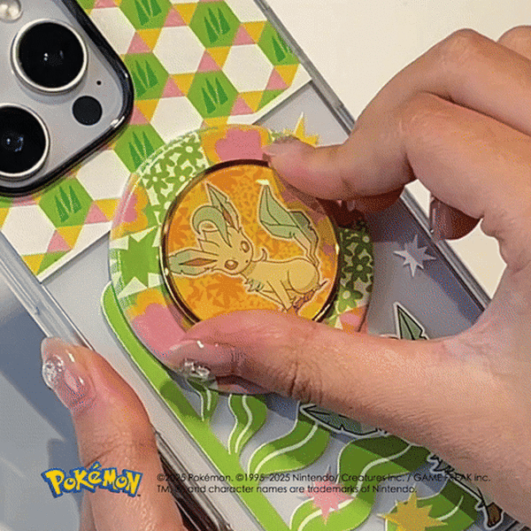 Popsockets Enamel Mod Leafeon MagSafe PopGrip