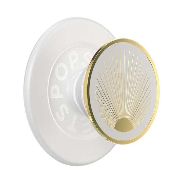 popsockets Enamel Radiant White MagSafe PopGrip