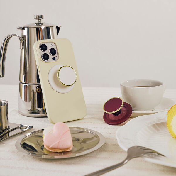 Popsockets Enamel Red Wine MagSafe PopGrip