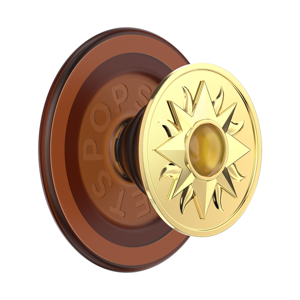 popsockets Enamel Sun Jewel Amber MagSafe PopGrip